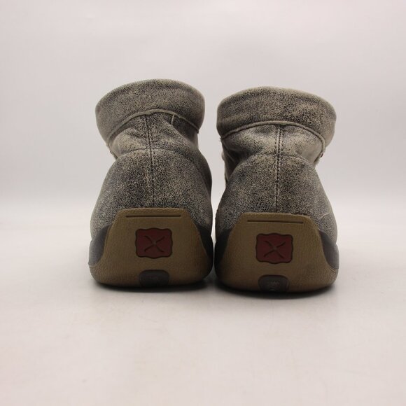 Twisted X Chukka Driving Moc Grey Men\'s Size 12 M  Lace Up Shoes MDM0072 main image 8